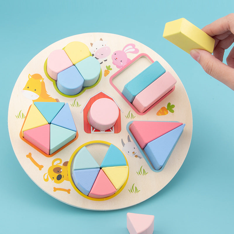 Early Education Puzzle Shape Matching