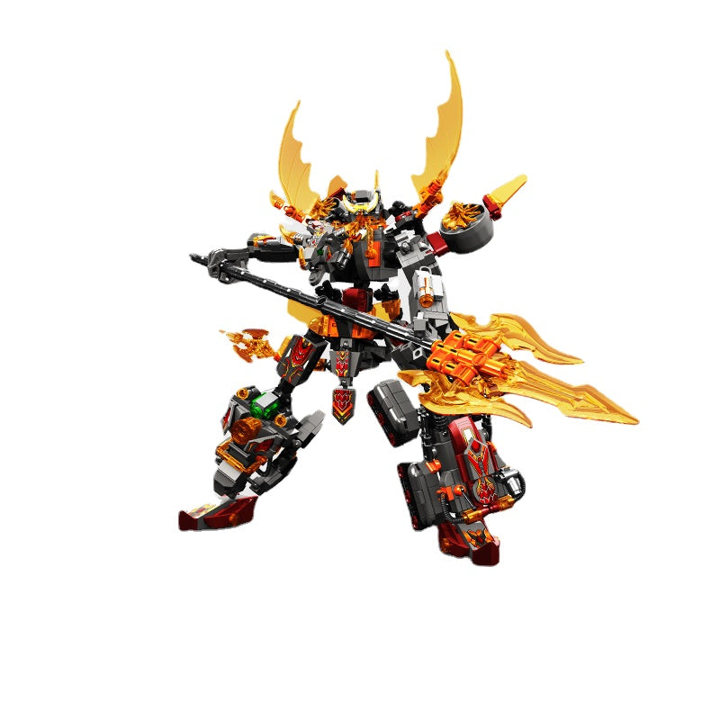 Mech Direct-Changing Building Block Toy Model