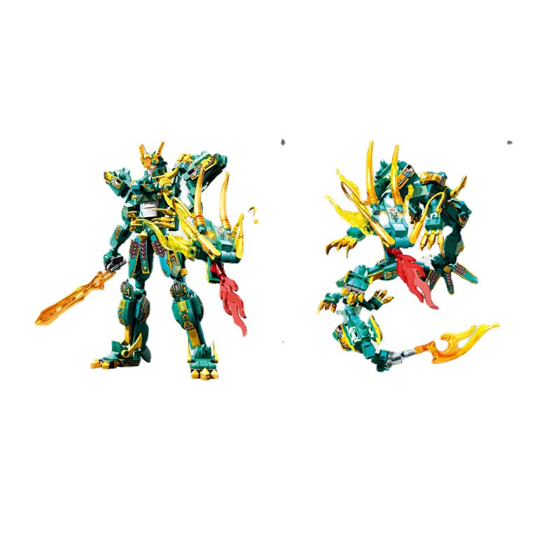 Mech Direct-Changing Building Block Toy Model