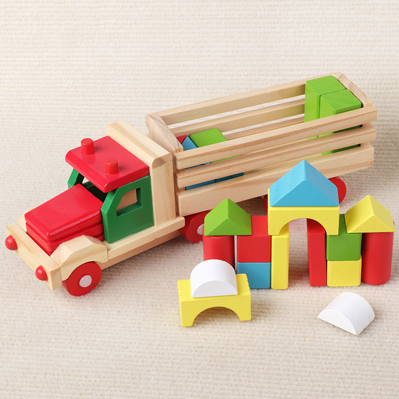 Engineering vehicle multifunctional building blocks