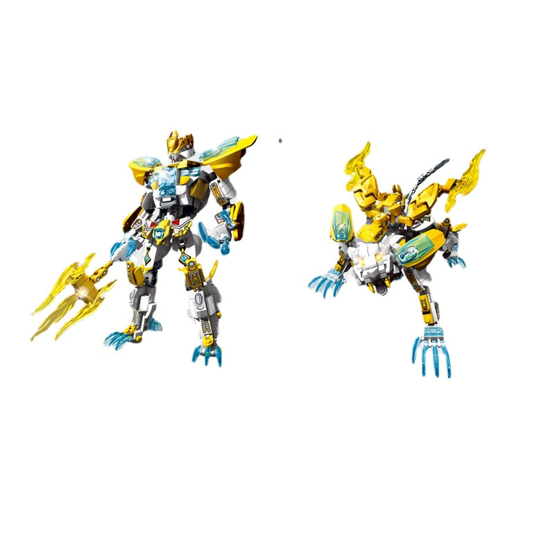Mech Direct-Changing Building Block Toy Model