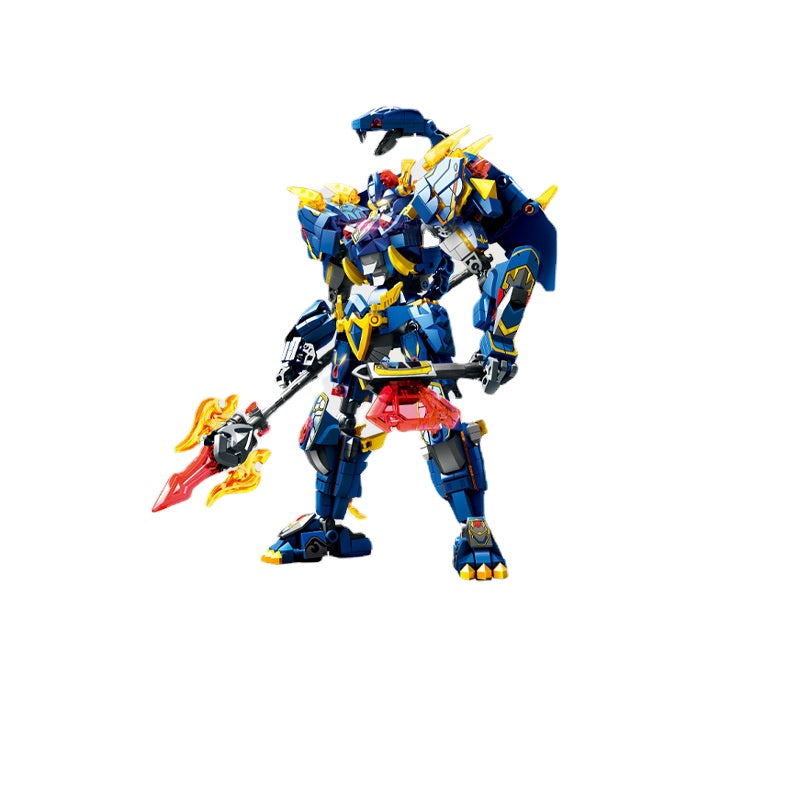 Mech Direct-Changing Building Block Toy Model